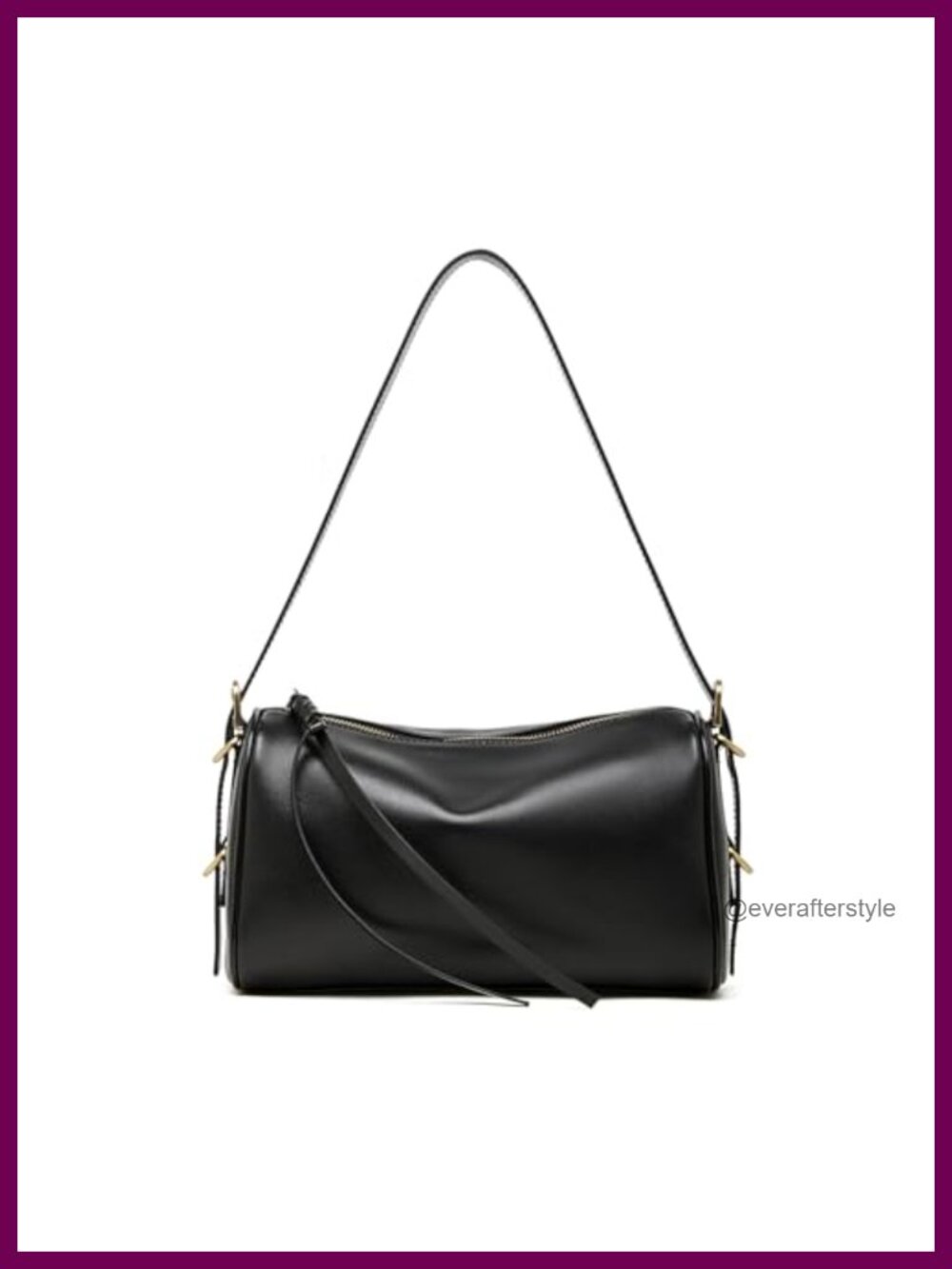 Genuine Leather Crossbody Shoulder Bag Hobo Adjustable Strap Medium